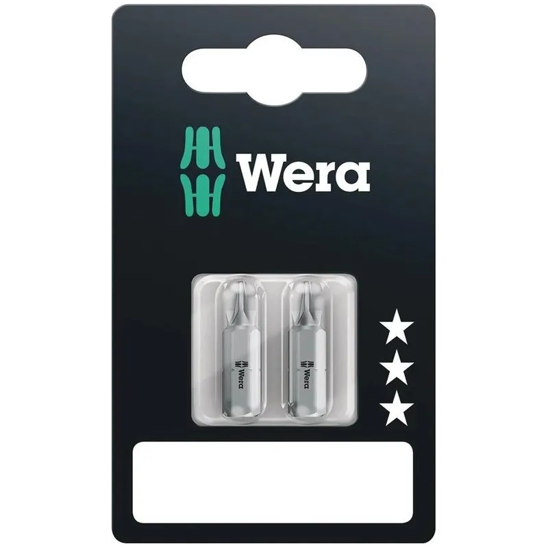 Бита для отвертки Wera WE05073309001, PZ2, 25 мм
