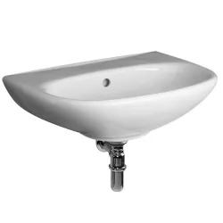 Vannitoa kraanikauss Jika Zeta, keraamiline, 50 cm x 40 cm x 19 cm, valge v.