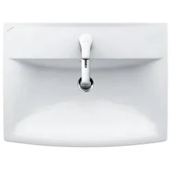 Vannitoa kraanikauss Laufen Pro Nordic, keraamiline, 60 cm x 42 cm x 15.5 cm, valge v.