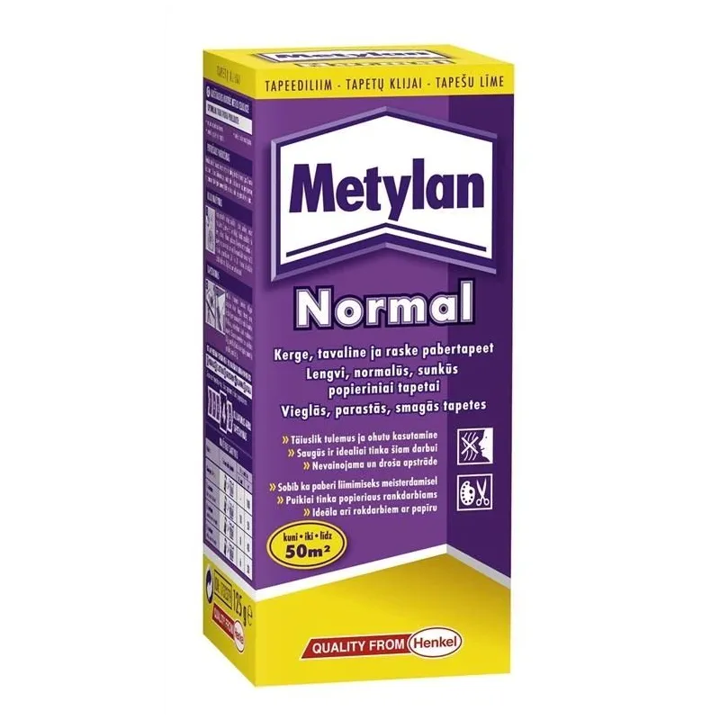 Tapešu līme Metylan Normal, 0.125 kg