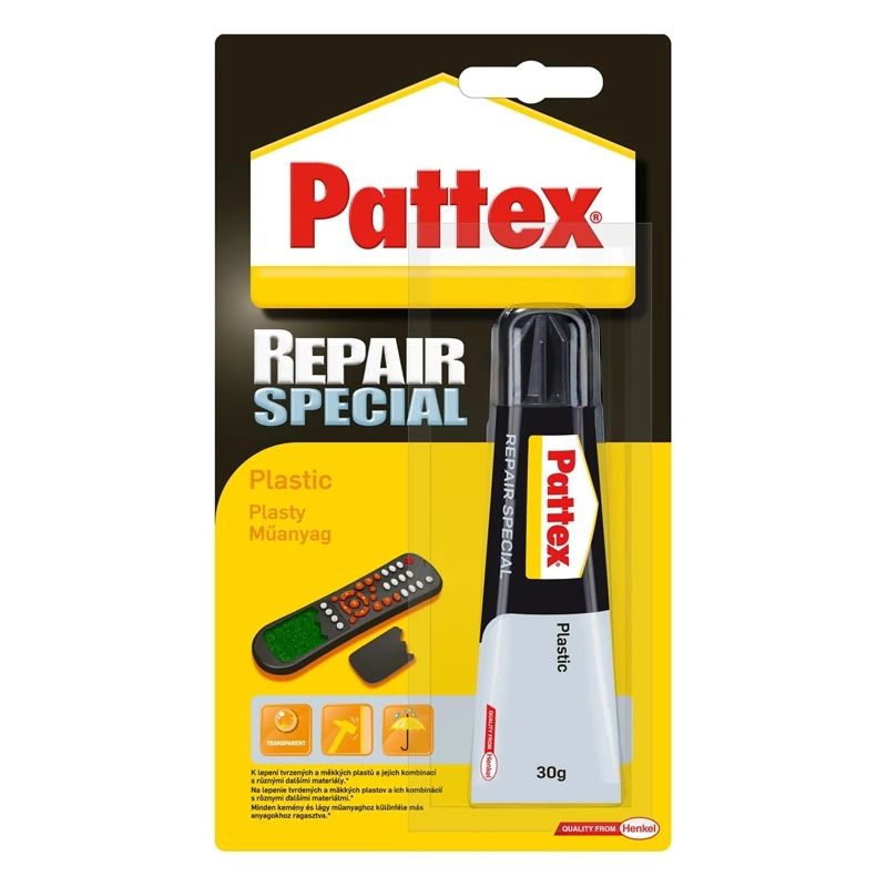 Līme kontakti Pattex Repair Special Plastic. 30 g