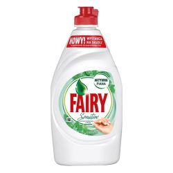 Trauku mazgāšanas līdzeklis FAIRY SENSITIVE TEA TREE, 450 ml