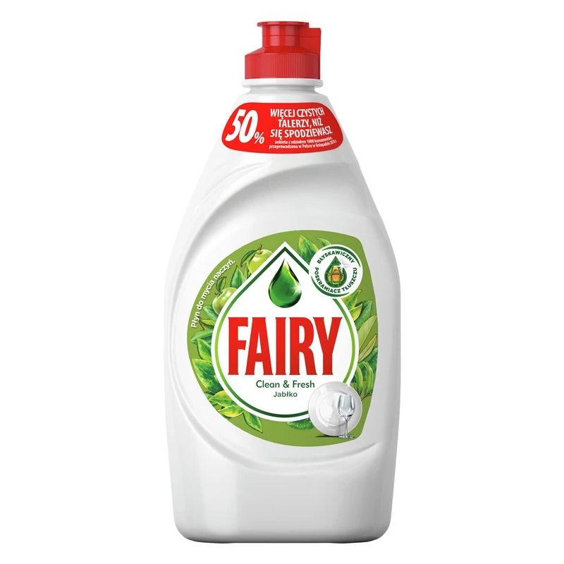 Trauku mazgāšanas līdzeklis FAIRY APPLE. 900 ml