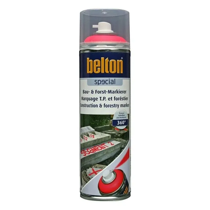 Krāsu aerosoli Belton Special, preču zīmes, sarkana, 0.5 l