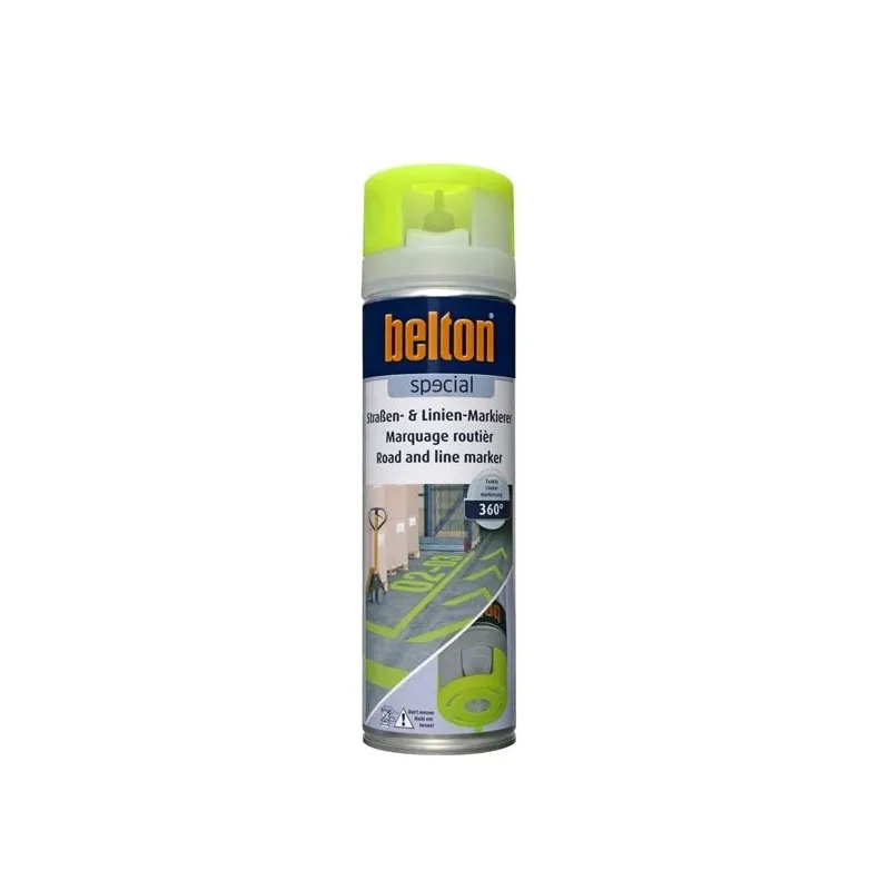 Krāsu aerosoli Belton Special, preču zīmes, dzeltens, 0.5 l