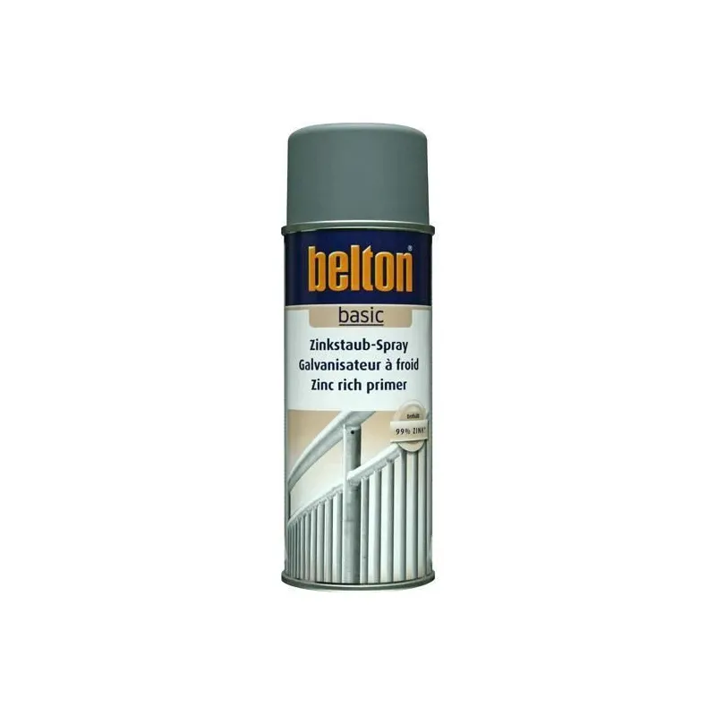 Krāsu aerosoli Belton Basic, karstumizturīgs, pelēka, 0.4 l