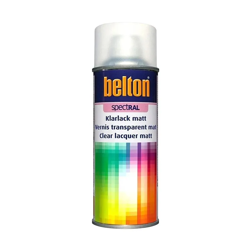 Laka, matēts Belton Spectral, 0.4 l, Caurspīdīga