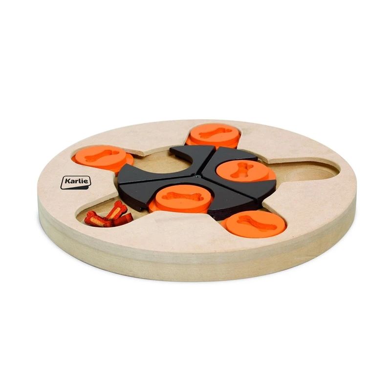 Rotaļlieta sunim Karlie Flamingo BRAIN TRAIN. brūna