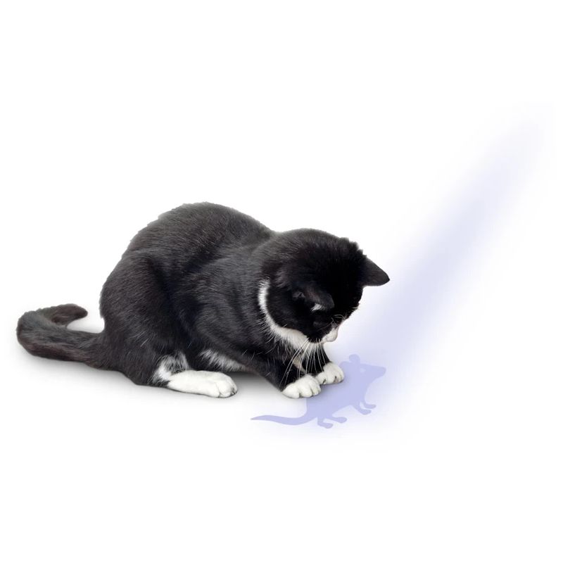 Rotaļlieta kaķim Karlie Flamingo. sudraba