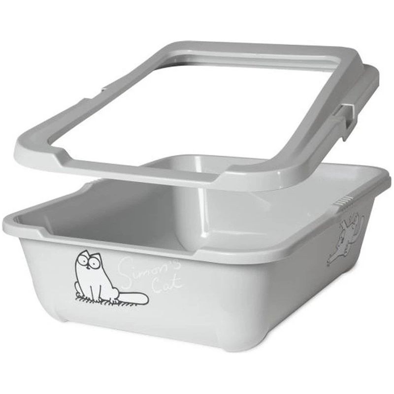 Kaķu tualete ar apmali Karlie Simon's Cat. 43x32x16 cm