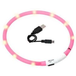 Kaklasiksna Karlie Flamingo. rozā. 700 mm x 16 mm