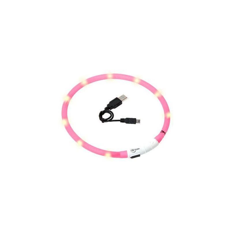 Kaklasiksna Karlie Flamingo. rozā. 700 mm x 16 mm