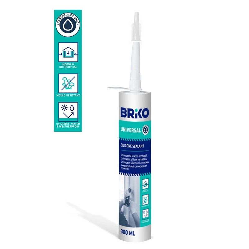 Universāls hermētiķis Briko. 0.3 l. caurspīdīga