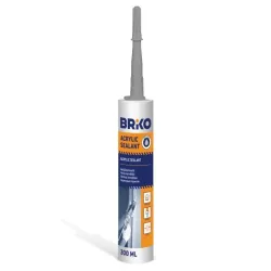 Grey universal acrylic sealant briko