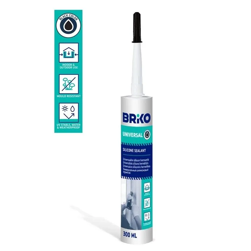Universāls hermētiķis Briko, 0.3 l, melna krās.