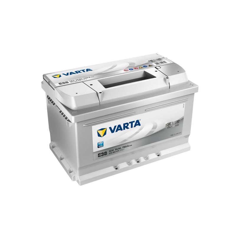 Akumulators varta sd e38 74ah-750a