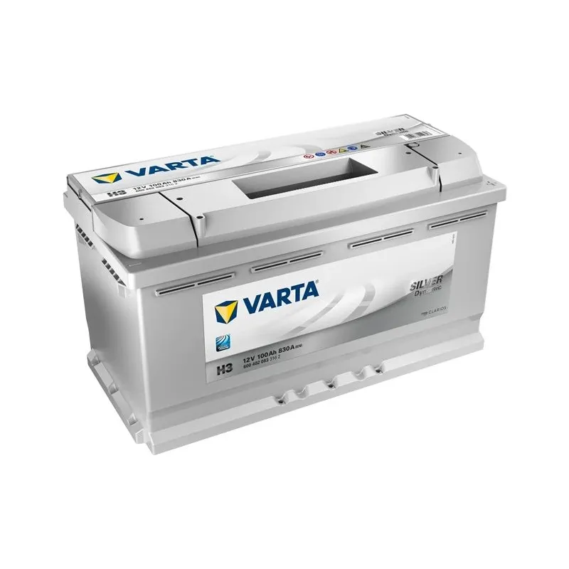 Battery varta sd 600402083 h3 100ah-830a