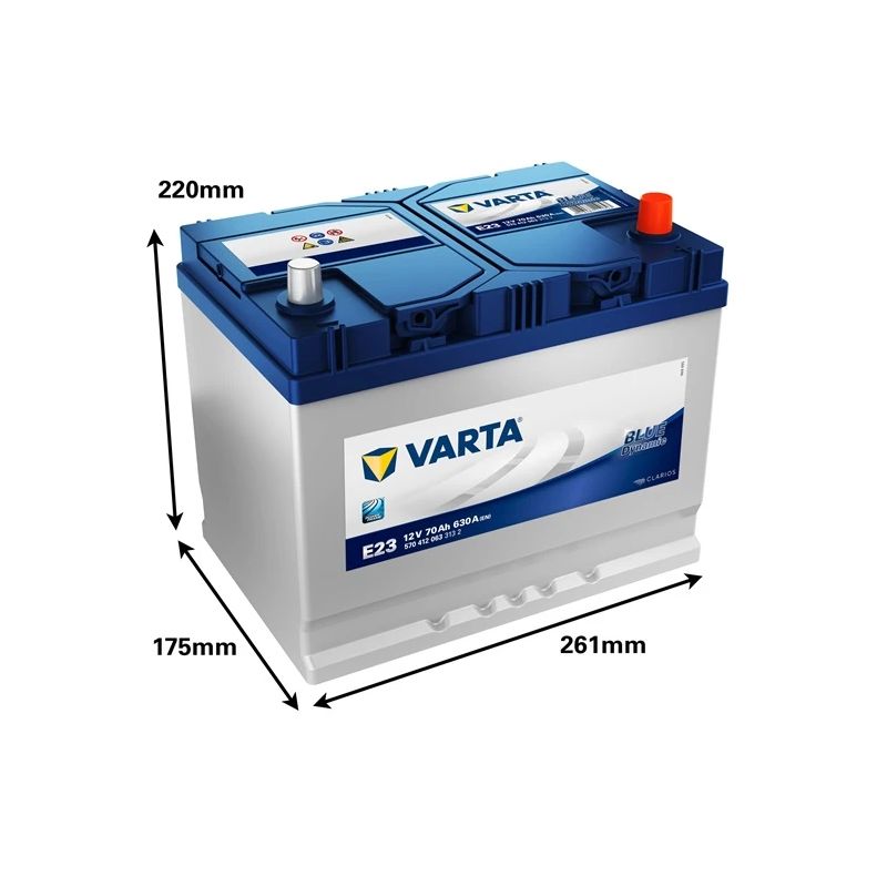 Akumulators varta bd 570412063 e23