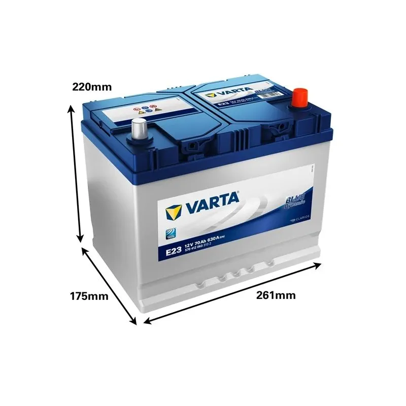 Akumulators varta bd 570412063 e23