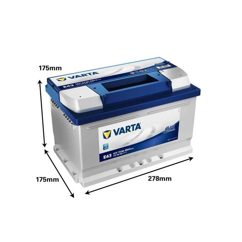 Akumulators varta bd 572409068 e43