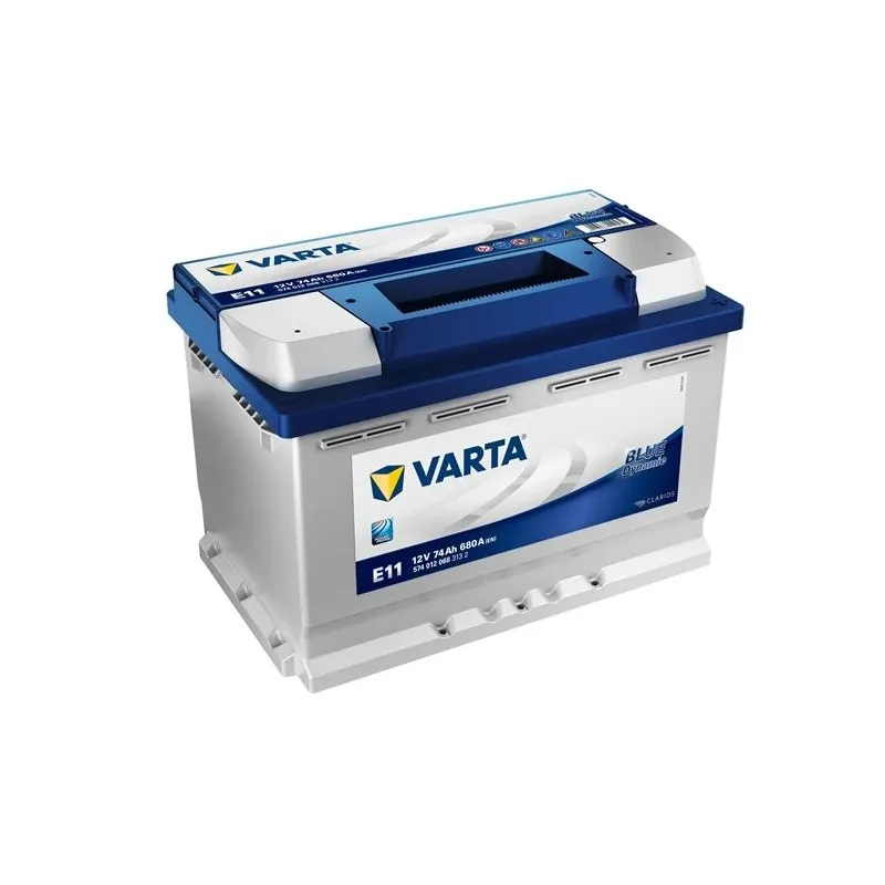 Akumulators Varta SLI E11, 12 V, 74 Ah, 680 A