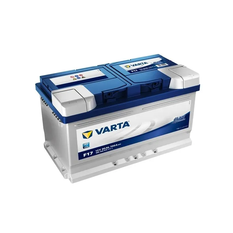 Akumulators Varta SLI F17, 12 V, 80 Ah, 740 A