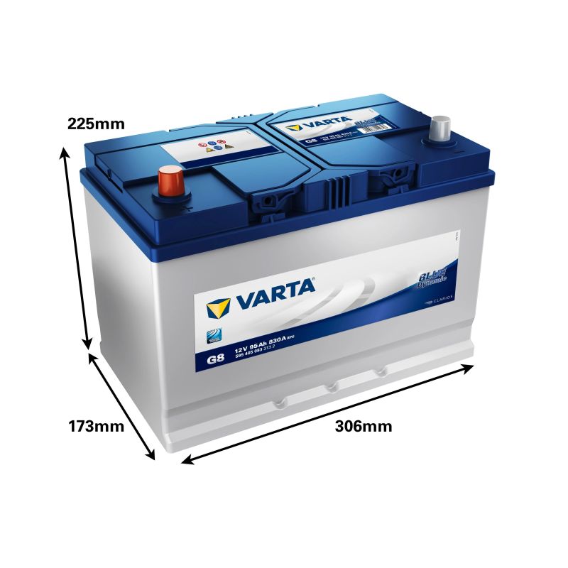 Akumulators varta bd 595405083 g8