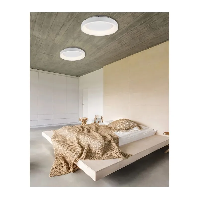 Lampa plafons Trio Girona 671290131, LED, 2700 - 6000 °K, 1 x 48 W