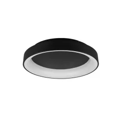 Girona led ceiling lamp 60 cm matt black