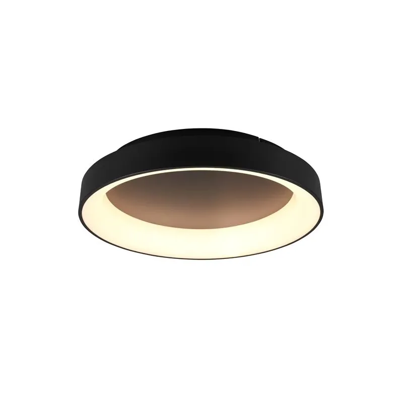 Girona led ceiling lamp 60 cm matt black