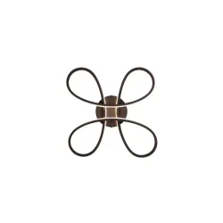 Ceiling led light fly 40cm 3000k matt bl