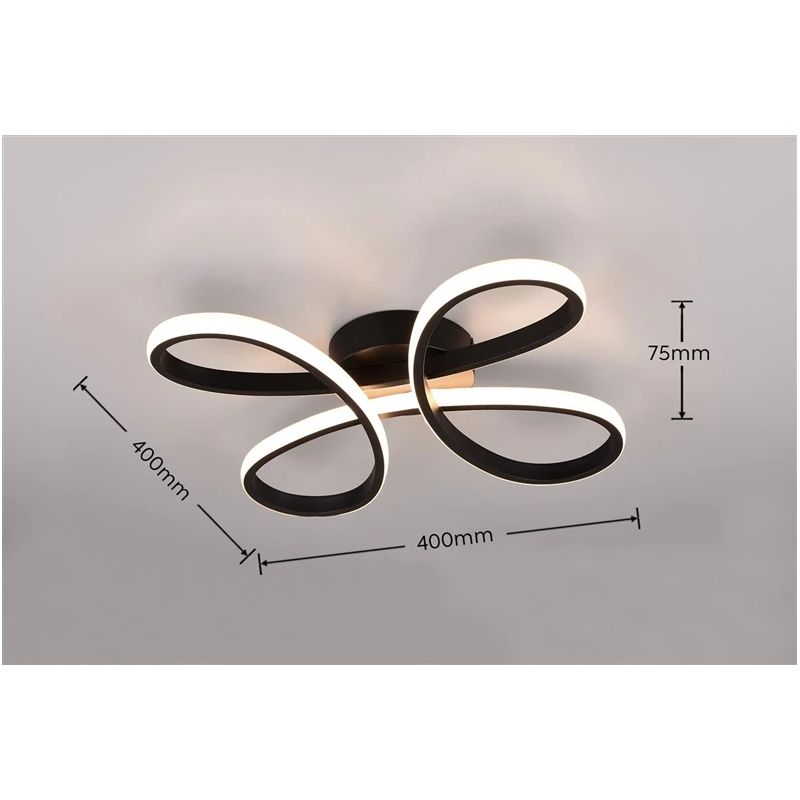 Lampa griesti Trio Fly 645610132. 22 W. 4000 °K