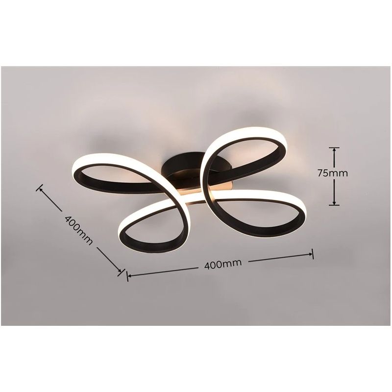 Lampa griesti Trio Fly 645610132. 22 W. 4000 °K