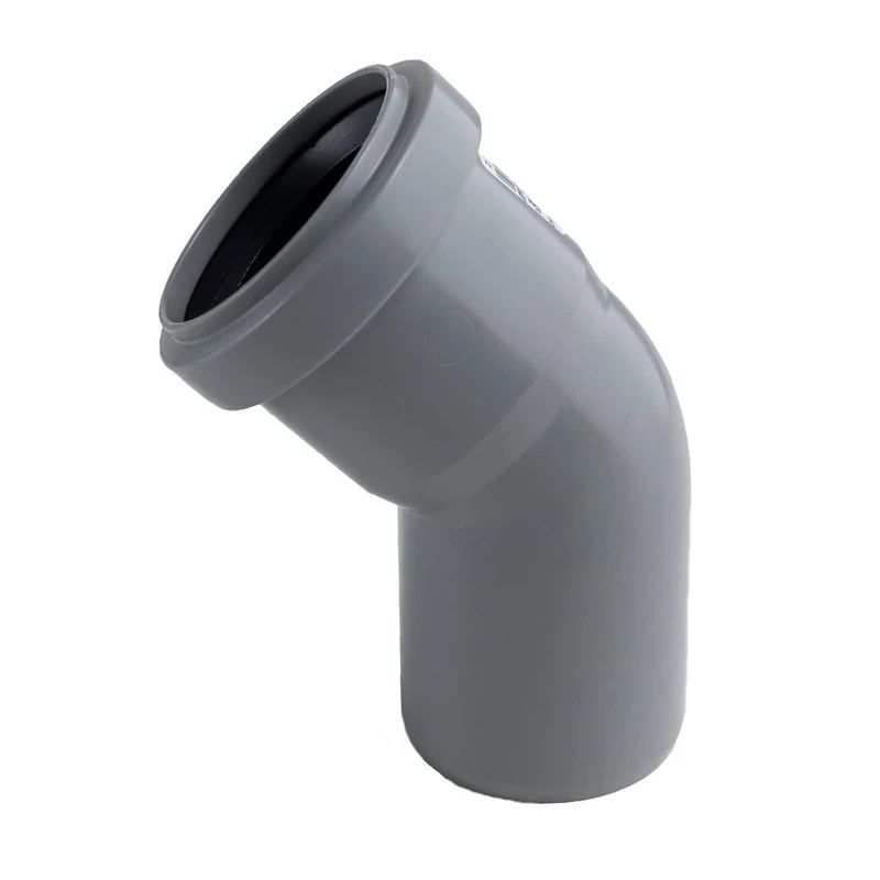 Iekšējās kanalizācijas līkums HTplus 40 mm 45°