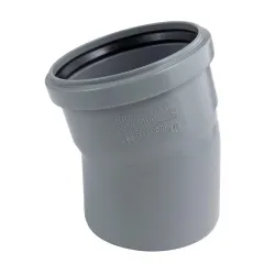 Torupõlv sisekanalisatsioonile Magnaplast HTplus, 110 mm, 15 °