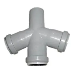 Rist ,nelja haruga, sisekanalisatsioonile Magnaplast HTplus, 50 mm x 50 mm x 50 mm, 67 °