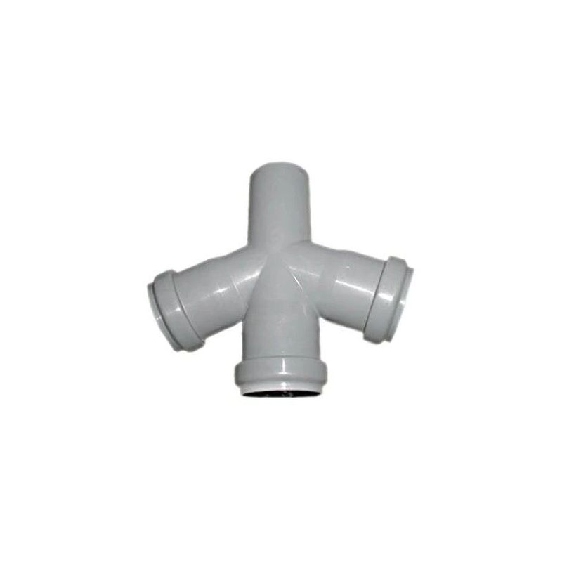 Kanalizācijas caurules krustgabals Magnaplast D50mm. 67°