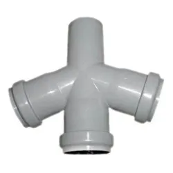 Разветвитель для внутренней канализации Magnaplast HTplus, 110 мм x 110 mm x 110 mm, 67 град