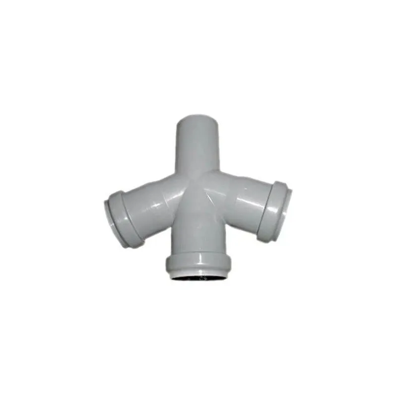 Ar četriem zariem iekštelpu kanalizācijai Magnaplast HTplus, 110 mm x 110 mm x 110 mm, 67 °