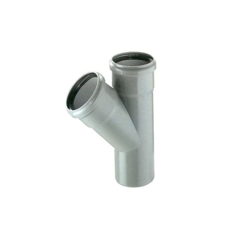 Kanalizācijas caurules trejgabals Magnaplast D40mm. 45°. PP