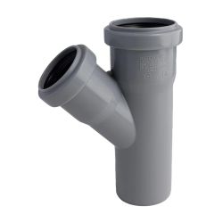 Kanalizācijas caurules trejgabals Magnaplast D40-50 mm. 45°
