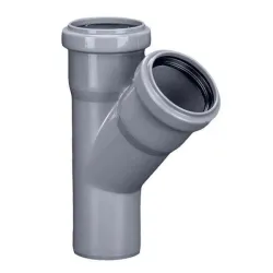 Kolmik sisekanalisatsioonile Magnaplast HTplus, 50 mm x 50 mm, 45 °