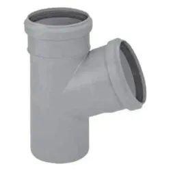 Тройник для внутренней канализации Magnaplast HTplus, 110 mm x 110 mm, 67 град