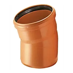 Lauko kanalizacijos alkūnė Magnaplast. DIA 110 mm. 15°