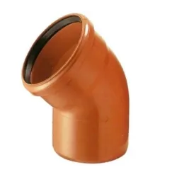 Lauko kanalizacijos alkūnė Magnaplast. DIA 160 mm. 45°