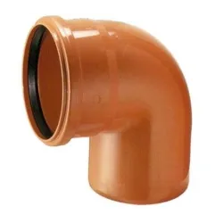 Lauko kanalizacijos alkūnė Magnaplast. DIA 160 mm. 87°