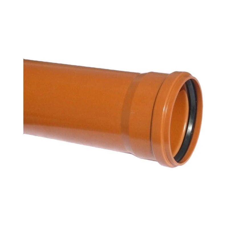 Caurule ārēja D200 SN4 2m PVC ,Magnaplast,