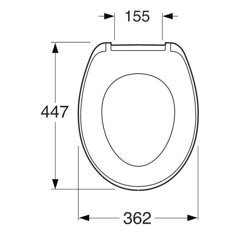 Unitazo dangtis Saval 8780g101