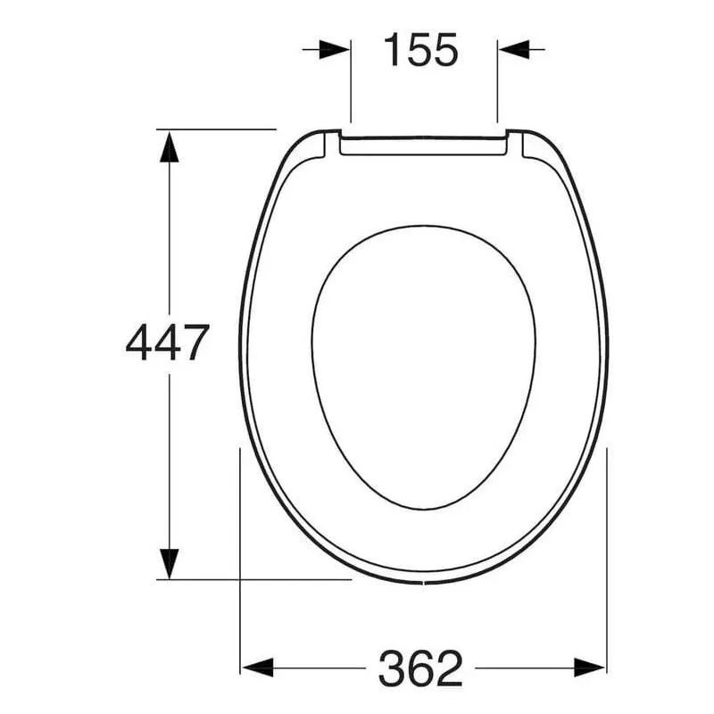 Vāks Gustavsberg 8780G101. balts. Nordic3