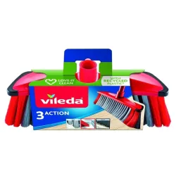 Grindų šlavimo šepetys Vileda, raudona